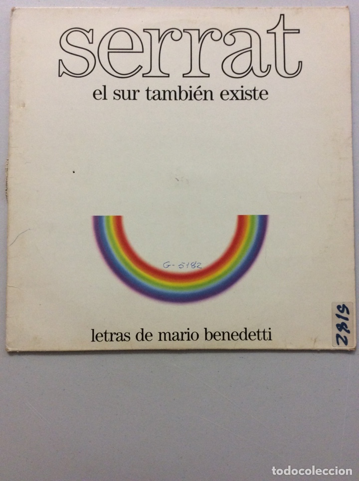 Discos de vinilo: Joan Manuel Serrat. El sur tambi&eacute;n existe. - Foto 1