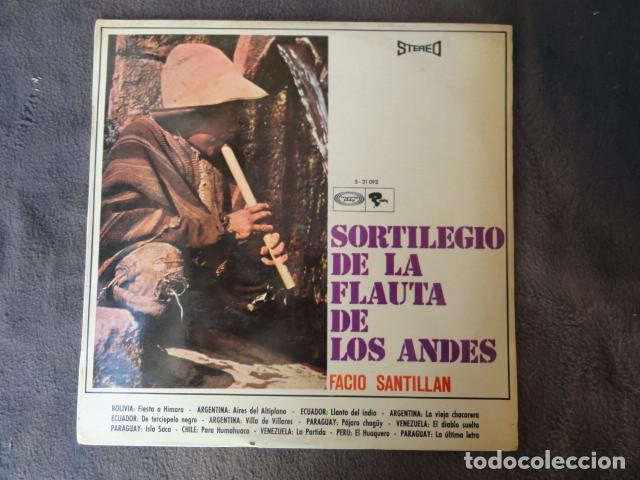 Dischi in vinile: DISCO - SORTILEGIO DE LA FLAUTA DE LOS ANDES - MOVIEPLAY. A&Ntilde;O 1969.