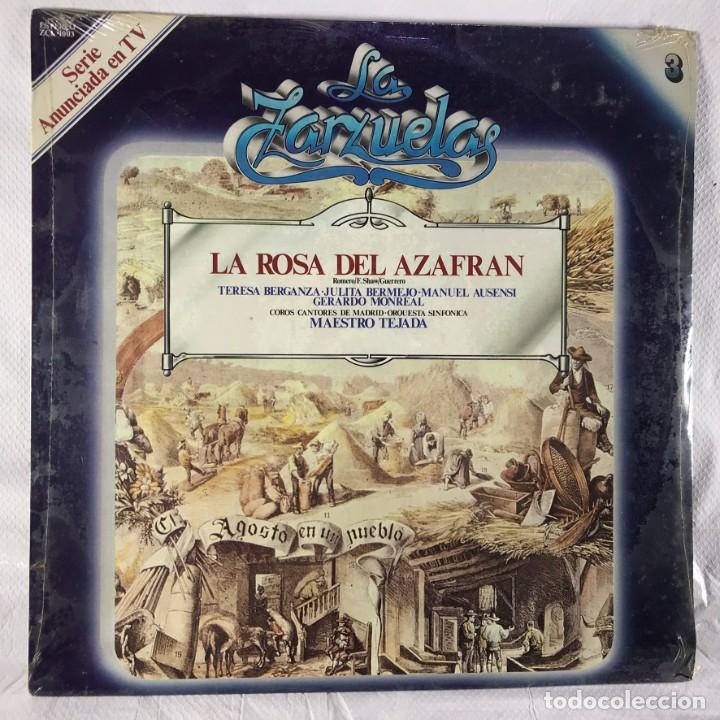 Disques de vinyle: LA ZARZUELA - ZACOSA - DISCO 3 - La Rosa Del Azafr&aacute;n PRECINTADO