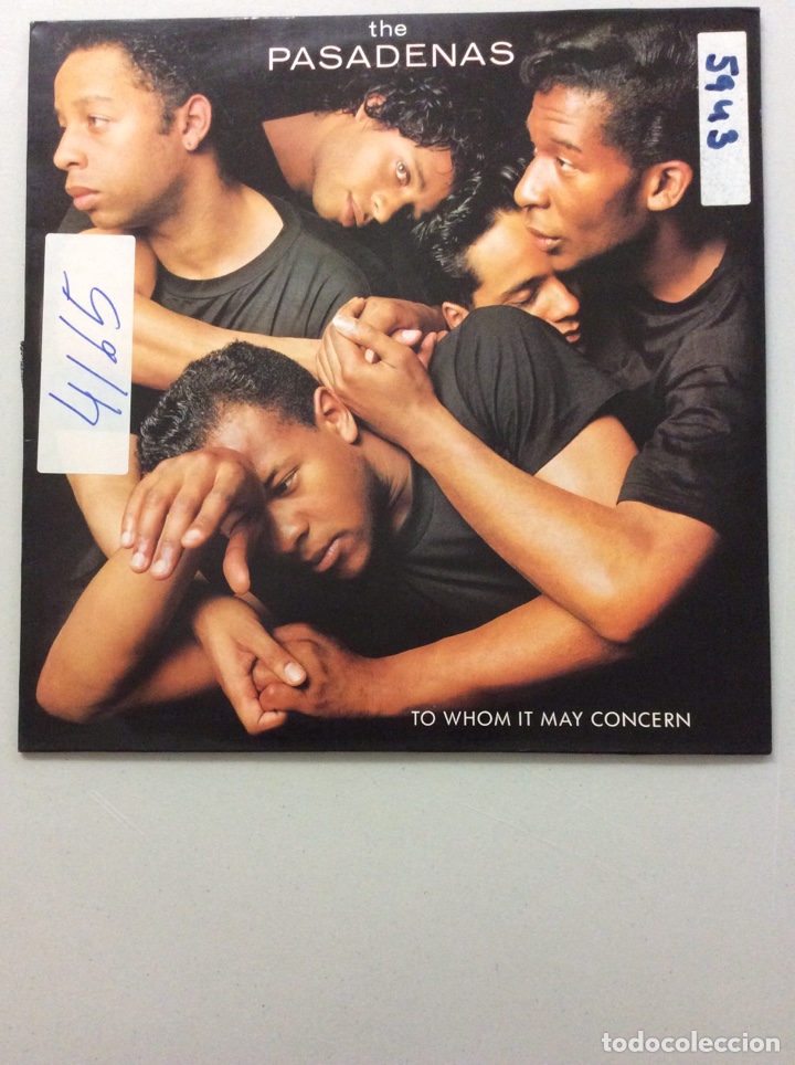 Discos de vinilo: The Pasadenas. To whom it may concern - Foto 1