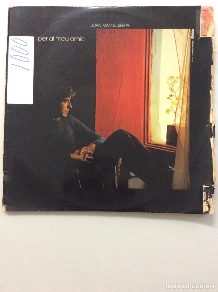 Discos de vinilo: Joan Manuel Serrat. Per al meu amic. - Foto 1
