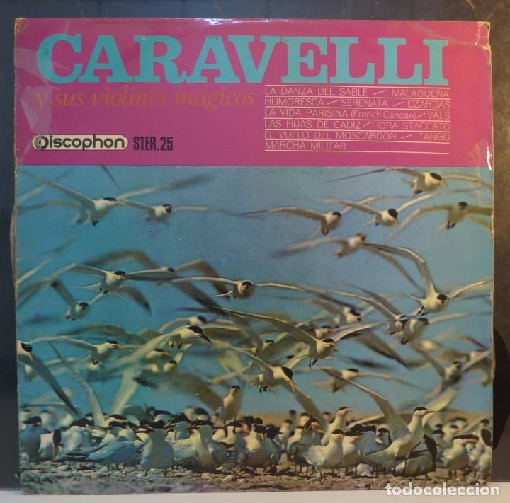 Discos de vinilo: CARAVELLI Y SUS VIOLINES MAGICOS // 1965 // ( G G) // LP - Foto 1