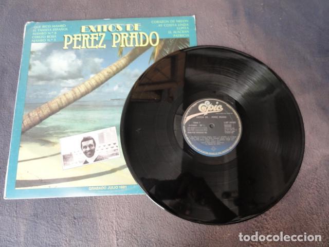 Discos de vinilo: DISCO - EXITOS DE PEREZ PRADO - CBS. A&Ntilde;O 1981. - Foto 2