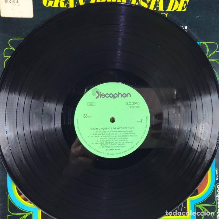 Discos de vinilo: LP GRAN ORQUESTA DE ACORDEONES - Foto 4