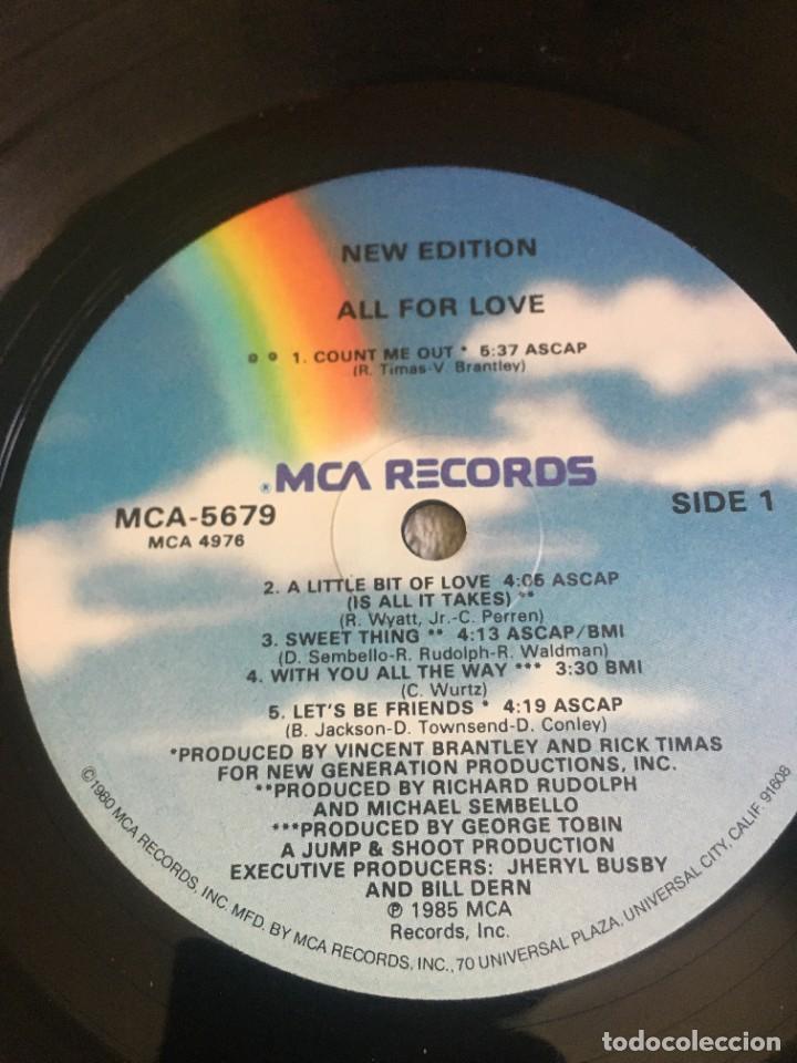 Discos de vinilo: New Edition &ndash; All For Love - Foto 4