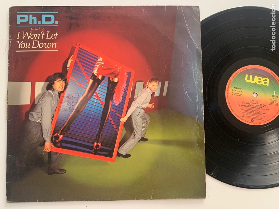 Discos de vinilo: Lp Ph.D. - Ph.D. Edici&oacute;n espa&ntilde;ola de 1982 - Foto 1