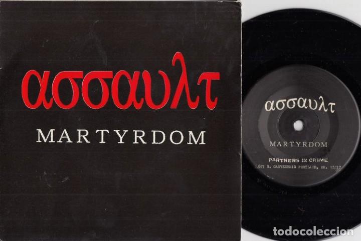 Discos de vinilo: ASSAULT - MARTYRDOM - EP DE VINILO PUNK CS4 - Foto 1