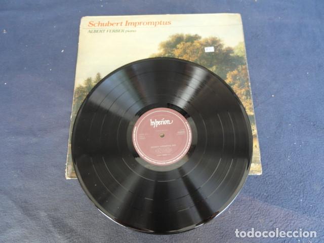 Discos de vinilo: DISCO - IMPROMPTUS - SCHUBERT - ALBERT FERBER. HYPERION. A&Ntilde;O 1982. - Foto 2
