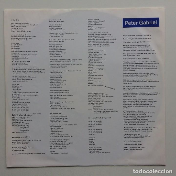 Discos de vinilo: Peter Gabriel &lrm;&ndash; So , Germany 1986 Virgin* - Foto 3