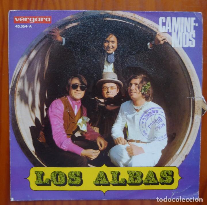 Discos de vinilo: LOS ALBAS / CAMINEMOS / 1973 / SINGLE - Foto 1