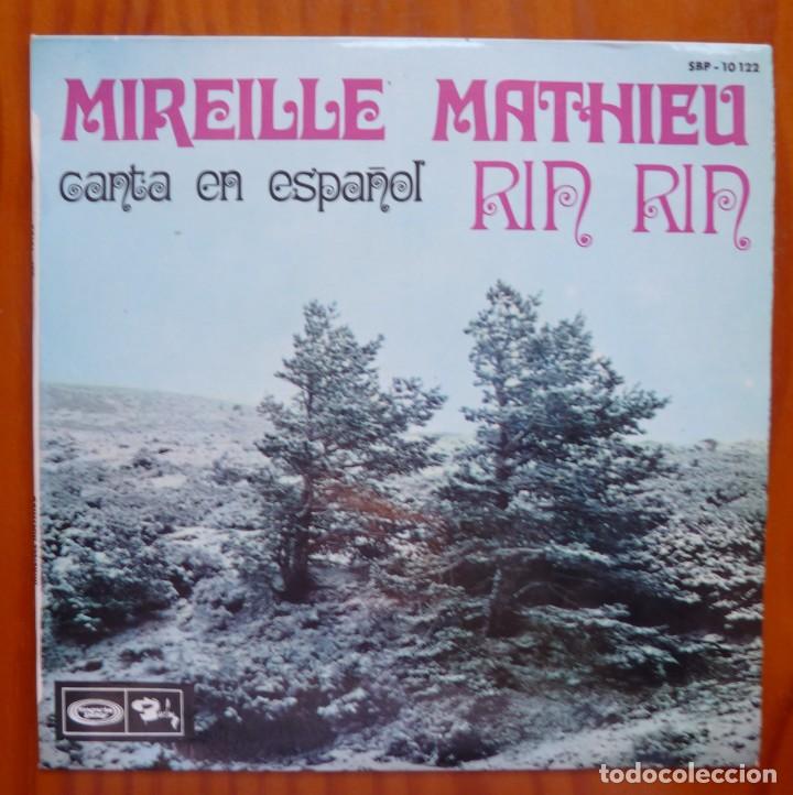 Discos de vinilo: MIREILLE MATHIEU / RIN RIN+3 / 1968 / EP - Foto 1