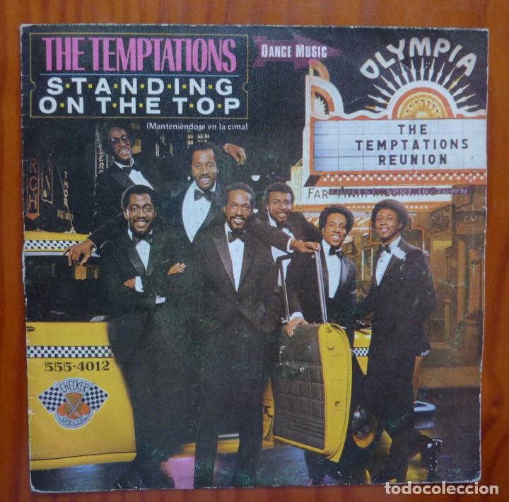 Discos de vinilo: THE TEMPTATIONS / STANDING ON THE TOP/ 1982 / SINGLE - Foto 1