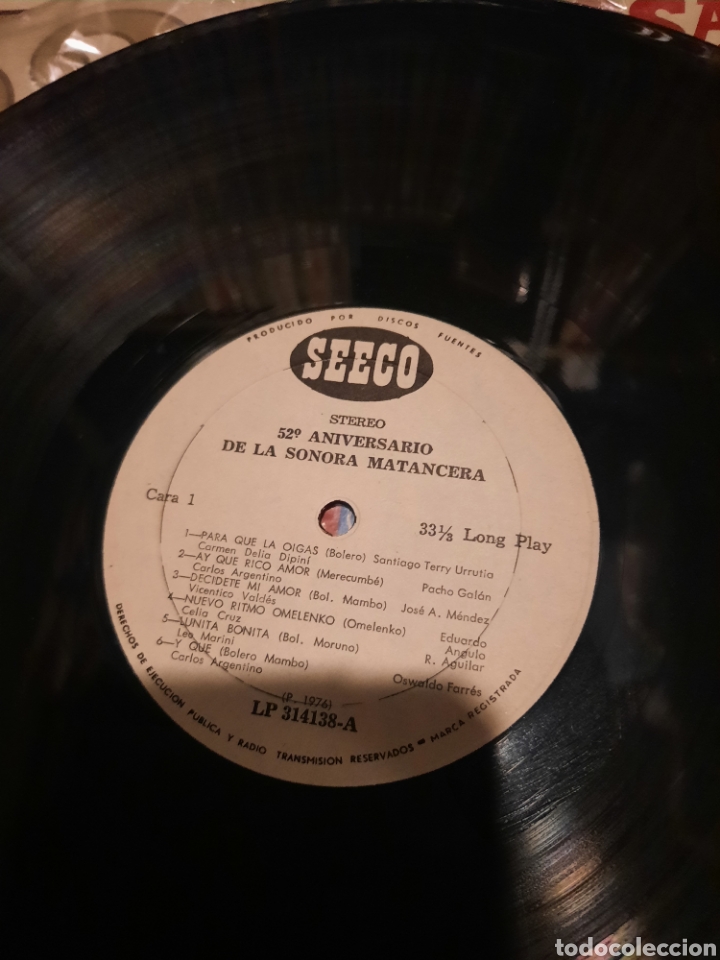 Discos de vinilo: 52 aniversario de la Sonora Matancera - Foto 2