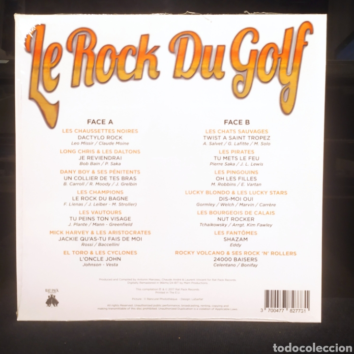 Discos de vinilo: Le Rock Du Golf 2017 Francia - Foto 2