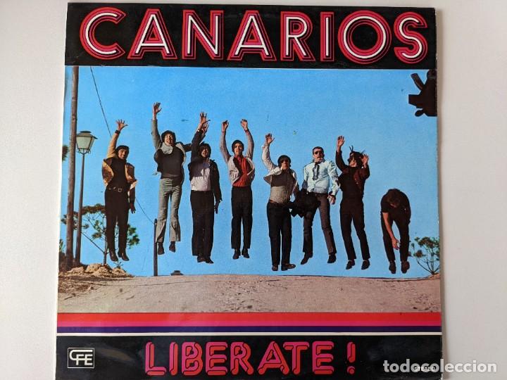 Discos de vinilo: 1970 - LOS CANARIOS - LIBERATE - LP - Foto 1