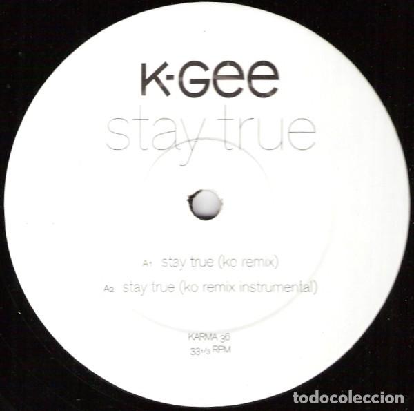 Discos de vinilo: K-Gee - Stay True (12&rdquo;) - Foto 1