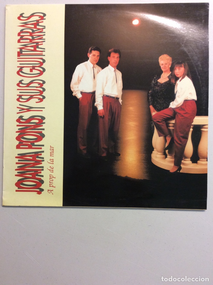 Discos de vinilo: Joana Pons y sus guitarras. A prop de la mar. - Foto 1
