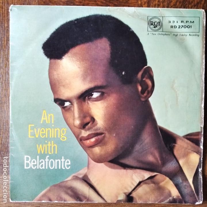Discos de vinilo: AN EVENING WITH HARRY BELAFONTE - LP 1957 - Foto 1