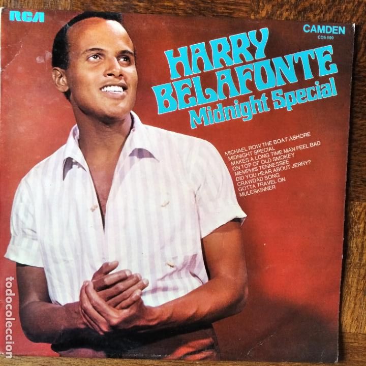 Discos de vinilo: HARRY BELAFONTE, MIDNIGHT SPECIAL - LP 1962 - Foto 1