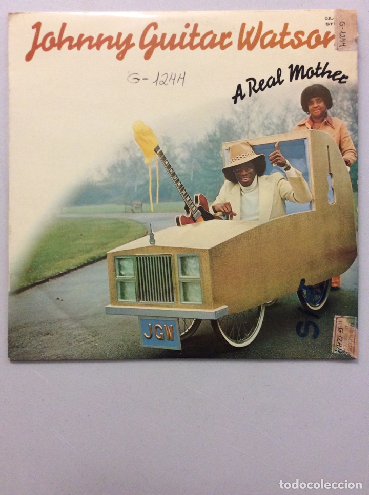 Discos de vinil: Johnny Guitar Watson. A real mother.