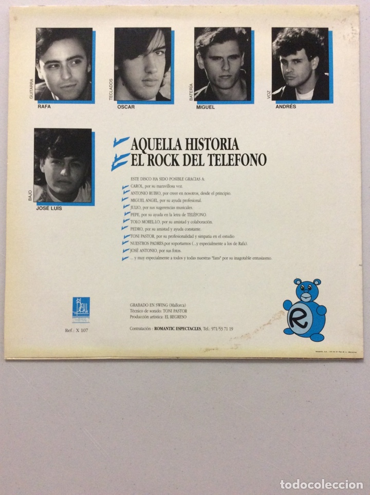 Discos de vinilo: El Regreso. Aquella historia. - Foto 2