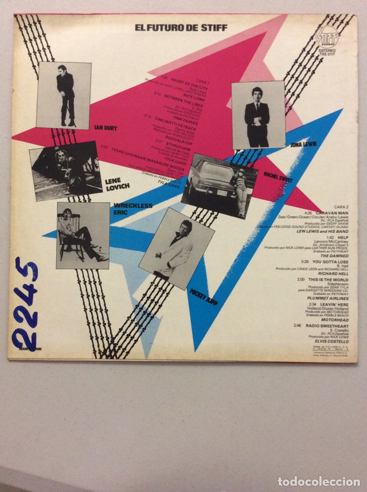 Discos de vinilo: Hit Greatest Stiffs. El futuro de Stiff - Foto 2
