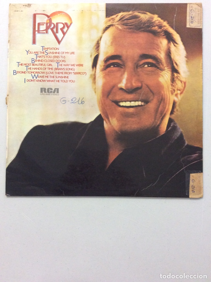 Discos de vinilo: Perry. Temptation. - Foto 1
