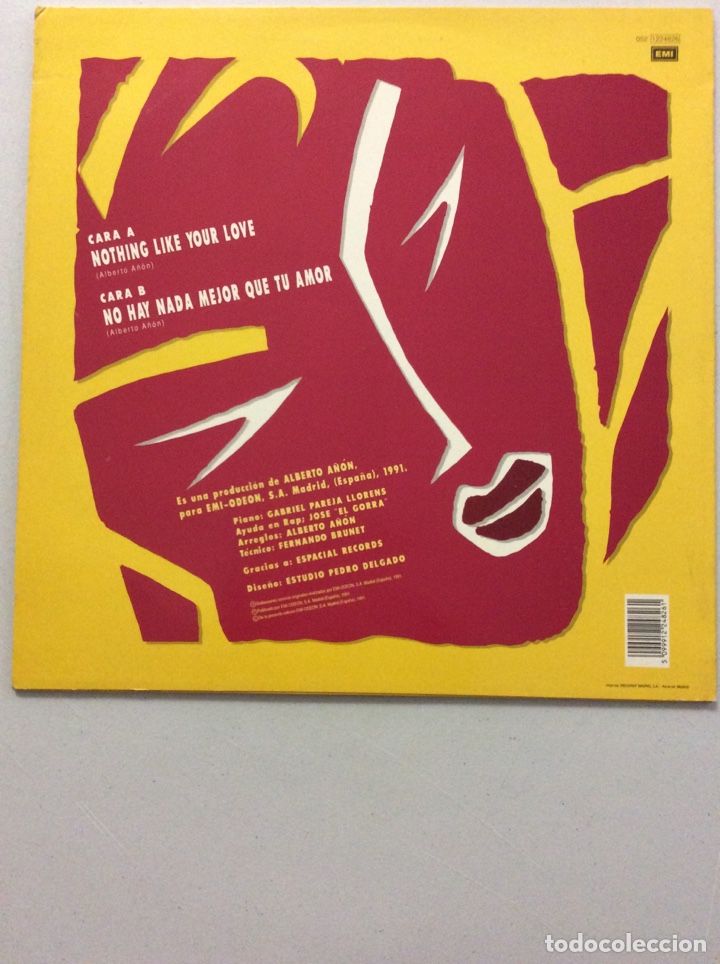 Discos de vinilo: A&ntilde;&oacute;n. Nothing like your love. - Foto 2