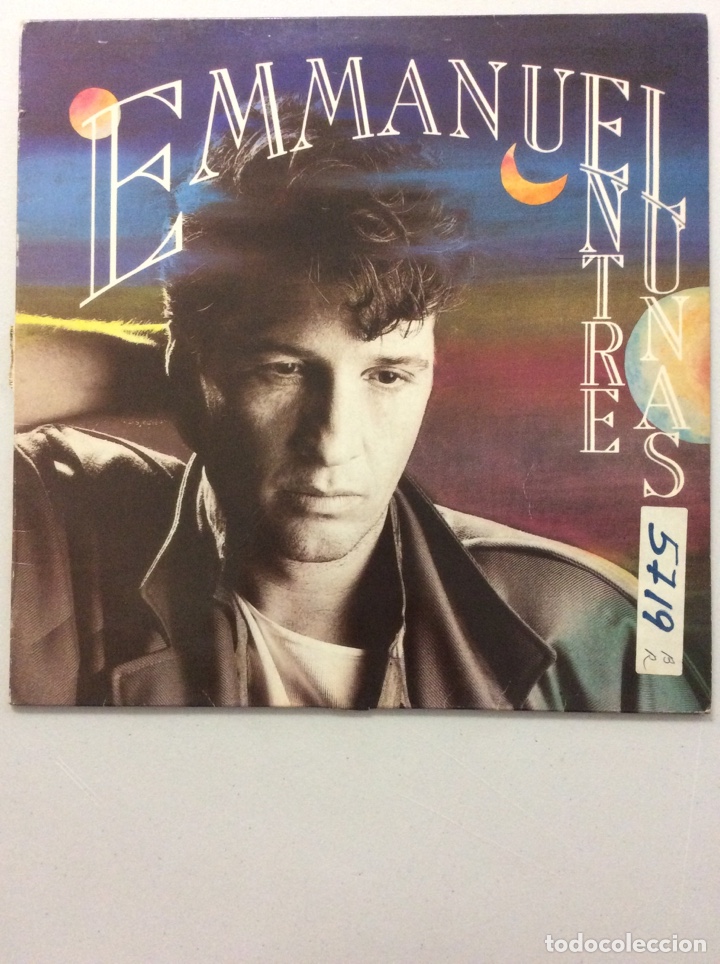 Discos de vinilo: Emmanuel. Entre lunas. - Foto 1