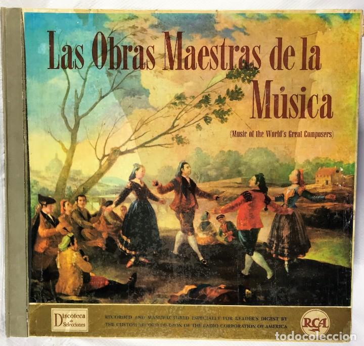 Dischi in vinile: Las Obras Maestras de la M&uacute;sica - 12 x Vinyl, LP, Compilation, Mono Box Set, Booklet - SPAIN
