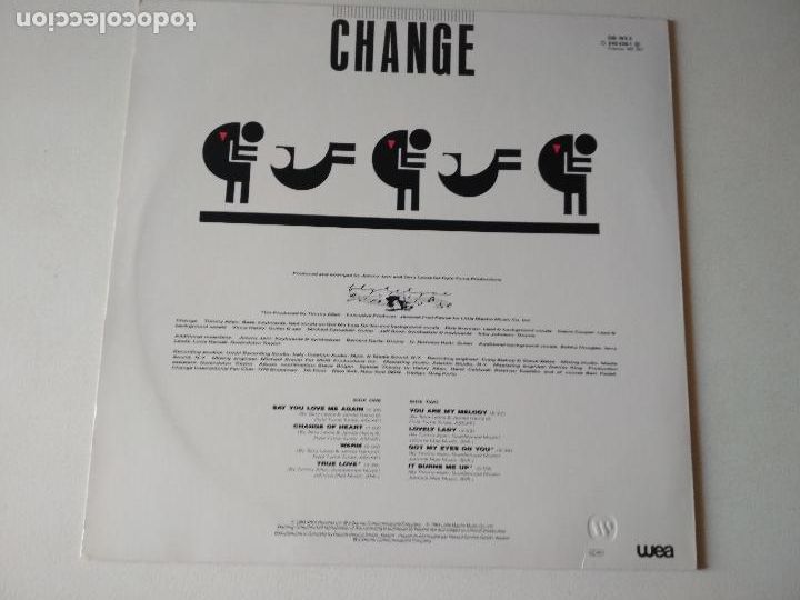 Discos de vinilo: Change &lrm;&ndash; Change Of Heart 1984 - Foto 4