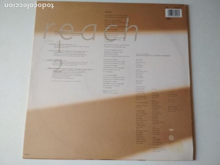 Discos de vinilo: Gloria Estefan &lrm;&ndash; Reach, sony 1996 - Foto 2