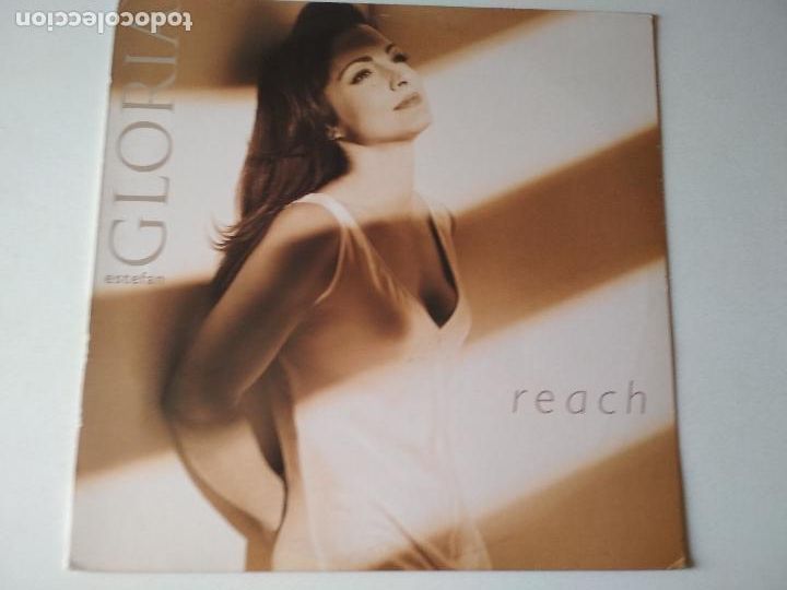 Discos de vinilo: Gloria Estefan &lrm;&ndash; Reach, sony 1996 - Foto 1
