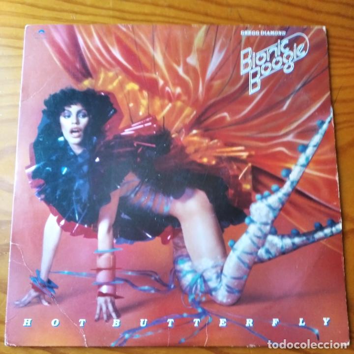 Discos de vinilo: GREGG DIAMOND - BIONIC BOOGIE, HOT BUTTERFLY. LP 1978 - Foto 1