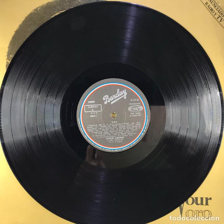 Discos de vinilo: Charles Aznavour &ndash; Oro - 2 x Vinyl, LP, Compilation, Gatefold - SPAIN - Foto 6
