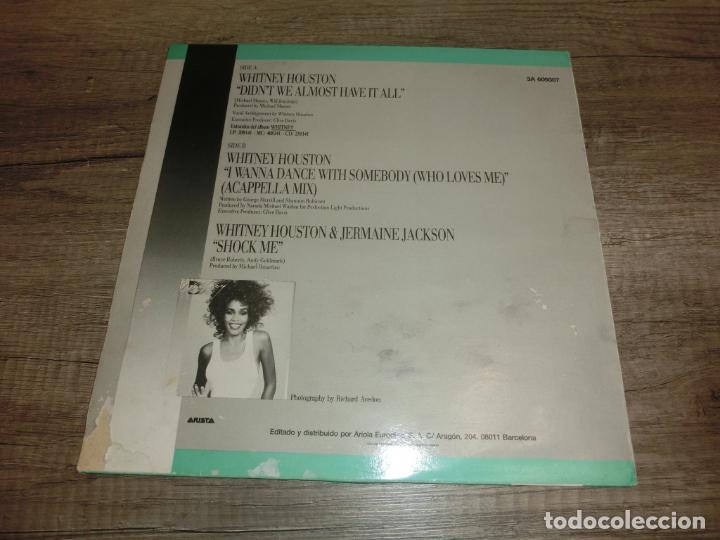 Discos de vinilo: WHITNEY HOUSTON - DIDNT WE ALMOST HAVE IT ALL - Foto 2