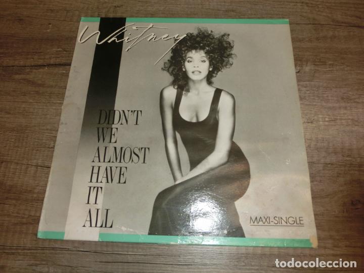 Discos de vinilo: WHITNEY HOUSTON - DIDNT WE ALMOST HAVE IT ALL - Foto 1