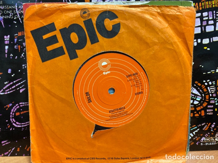 Discos de vinilo: Sailor - Stiletto Heels (7&rdquo;, Single) Ed. UK - Foto 1