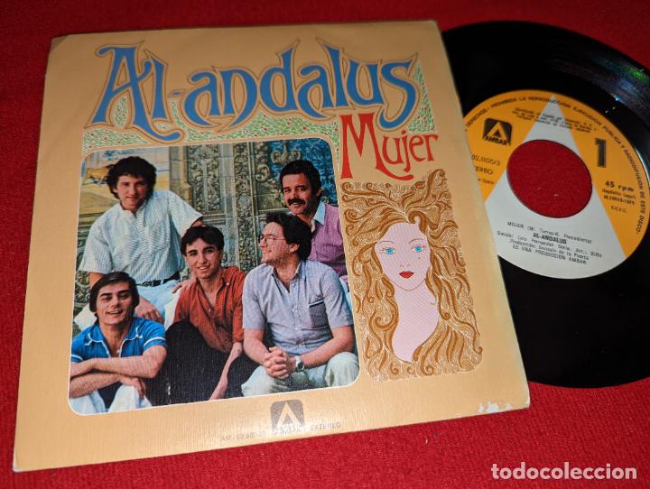 Discos de vinilo: AL ANDALUS Mujer/Andaluz 7'' SINGLE 1979 Ambar