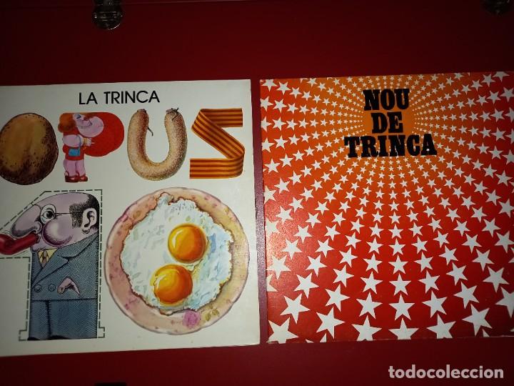 Discos de vinilo: 2 LP de LA TRINCA (OPUS10 i NOU DE TRINCA) - Foto 1