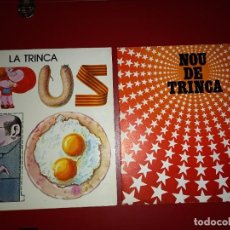 Discos de vinilo: 2 LP DE LA TRINCA (OPUS10 I NOU DE TRINCA). Lote 344683473