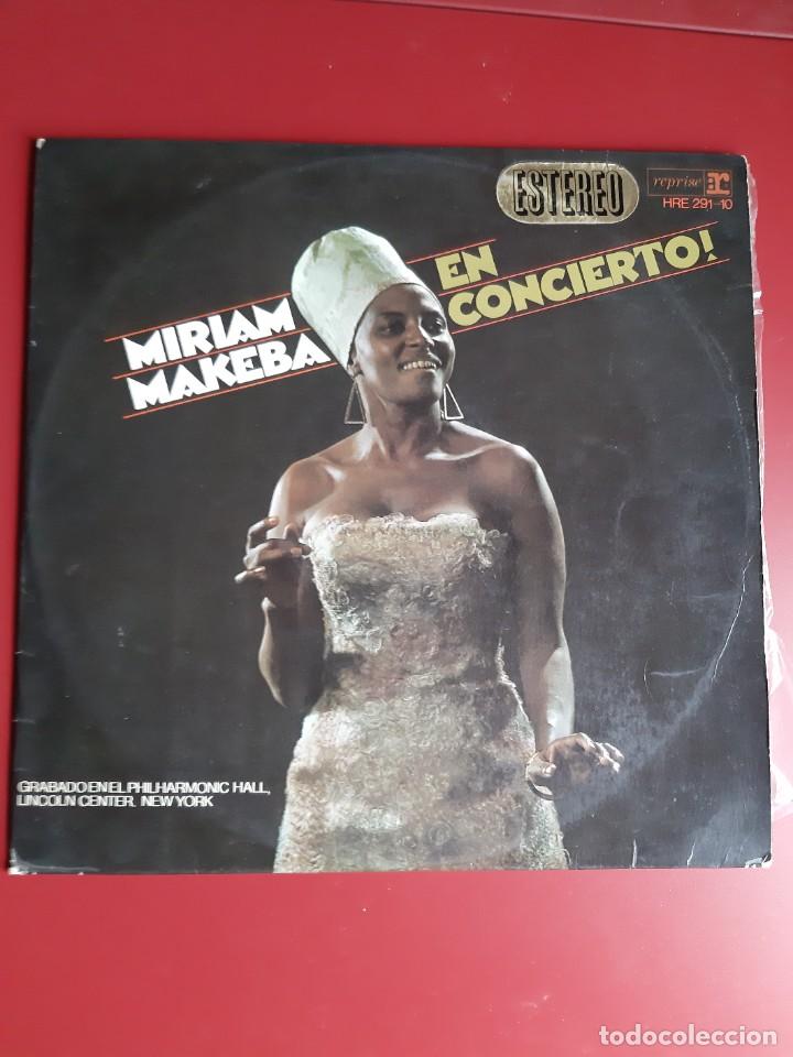 Discos de vinilo: MIRIAM MAKEBA en concierto - Foto 1