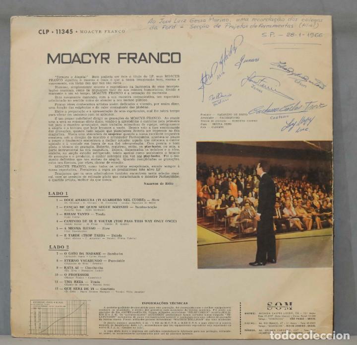 Discos de vinilo: LP. Moacyr Franco e Orquestra - Foto 2