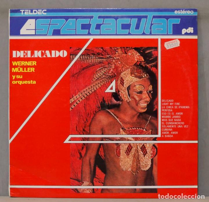 Discos de vinilo: LP. Werner M&uuml;ller Y Su Orquesta. Delicado - Foto 1