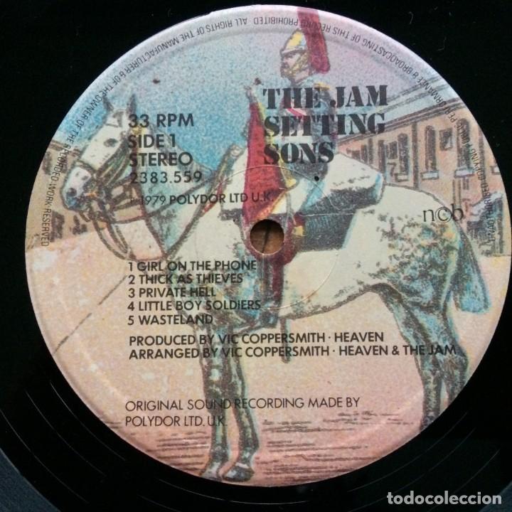 Discos de vinilo: THE JAM ( SETTING SONS ) 1979 ESCANDINAVIA LP33 POLYDOR* - Foto 5