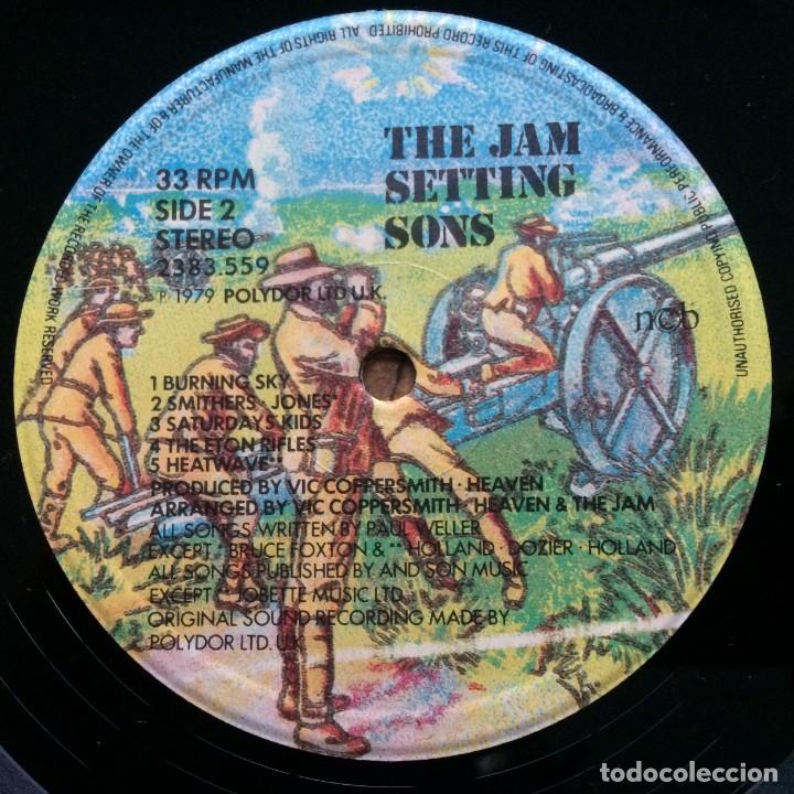 Discos de vinilo: THE JAM ( SETTING SONS ) 1979 ESCANDINAVIA LP33 POLYDOR* - Foto 6