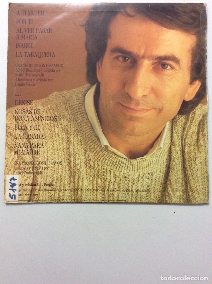 Discos de vinilo: Jose Luis Perales. A ti mujer... - Foto 2