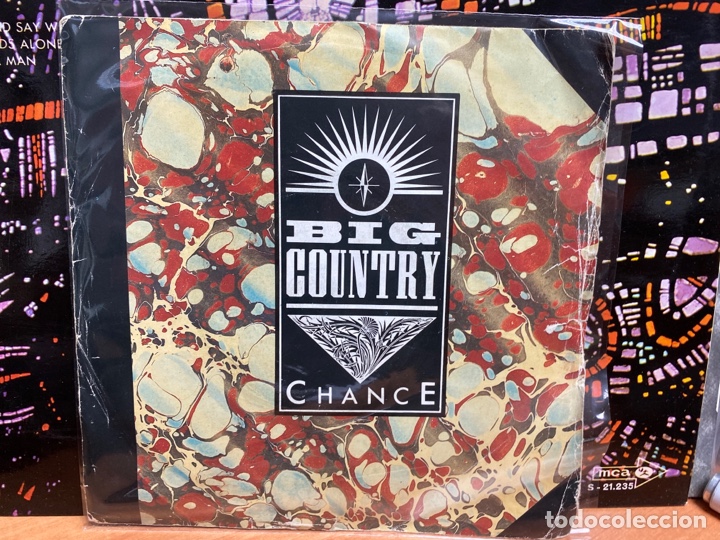 Discos de vinilo: Big Country - Chance (7&rdquo;, Single) Edici&oacute;n UK - Foto 1