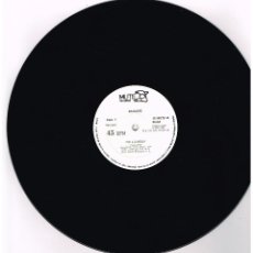 Discos de vinilo: ERASURE - OH L'AMOUR - MAXI SINGLE 1986 - ED. ESPAÑA - SOLO VINILO, SIN PORTADA. Lote 344735008