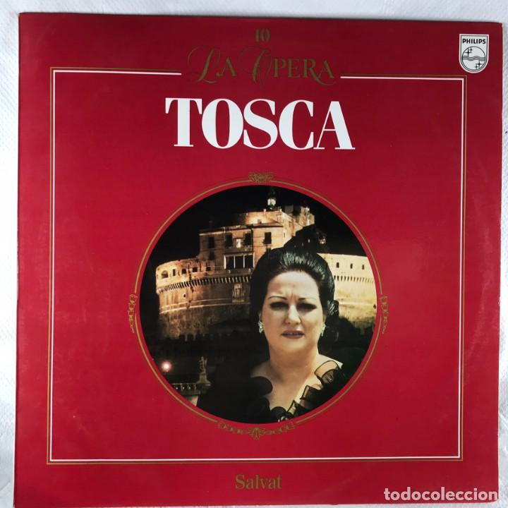 Discos de vinilo: LA &Oacute;PERA - SALVAT - DISCO N&ordm; 10 - Tosca - Foto 1